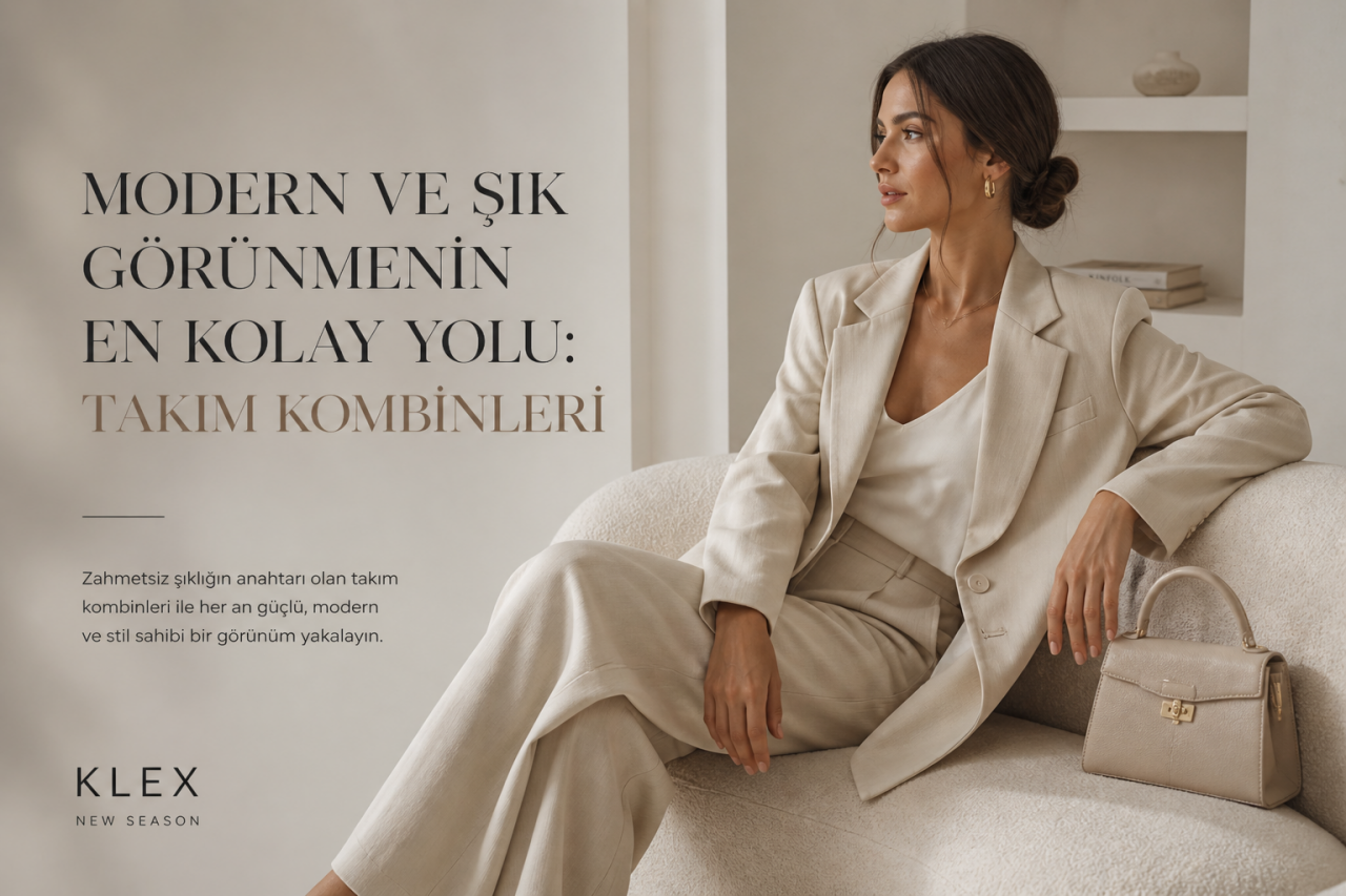 Modern ve Şık Görünmenin En Kolay Yolu: Takım Kombinleri