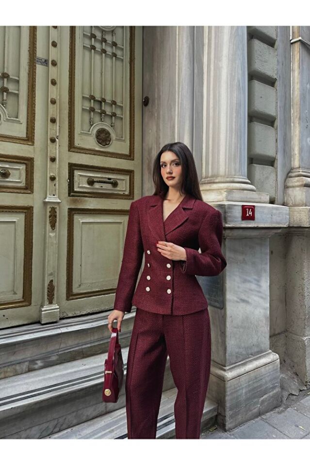 Tüvit kumaş takım