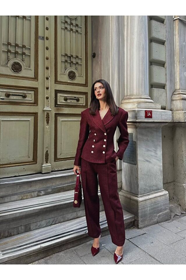 Tüvit kumaş takım