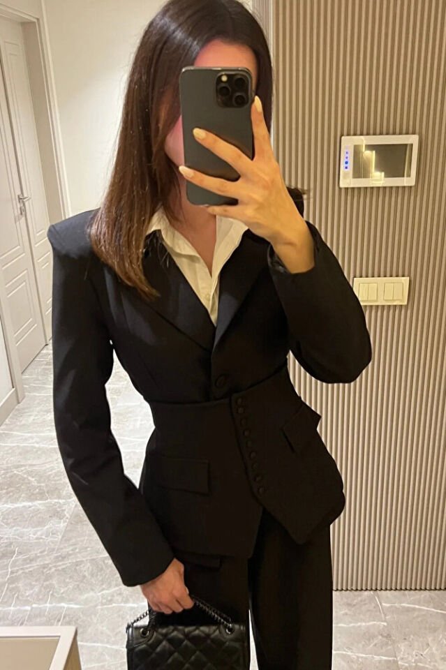 Klasik Kesim Blazer Ceket Pantolon Takım 6021